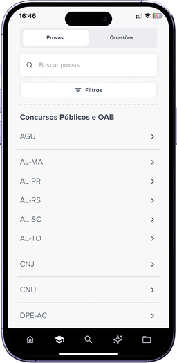 JurisHand Vade Mecum AI no celular