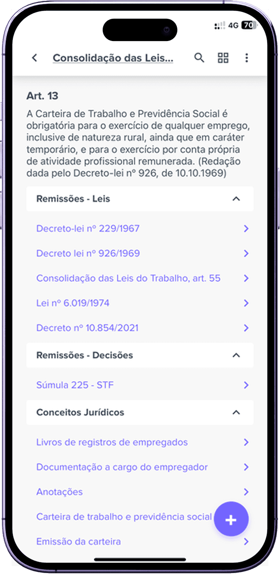 Como usar o JurisHand Vade Mecum AI no celular